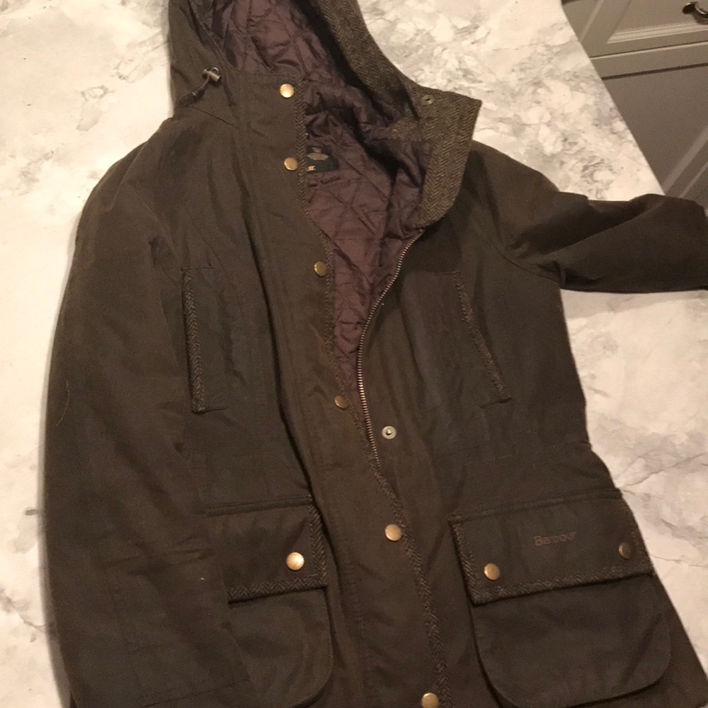 Barbour waxed jacket